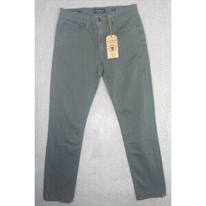 Lucky Brand 121 Saturday Stretch Pants Mens 30x32 Foster Green Smooth NWT